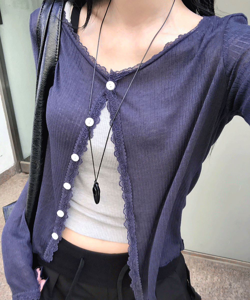 Airy Lace Cardigan