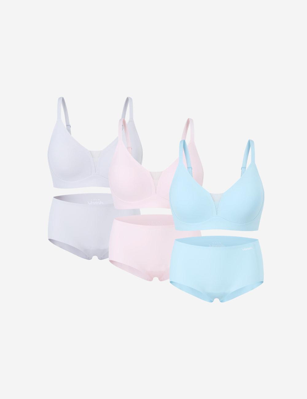 아이스온 브라 메쉬&팬티 3 set