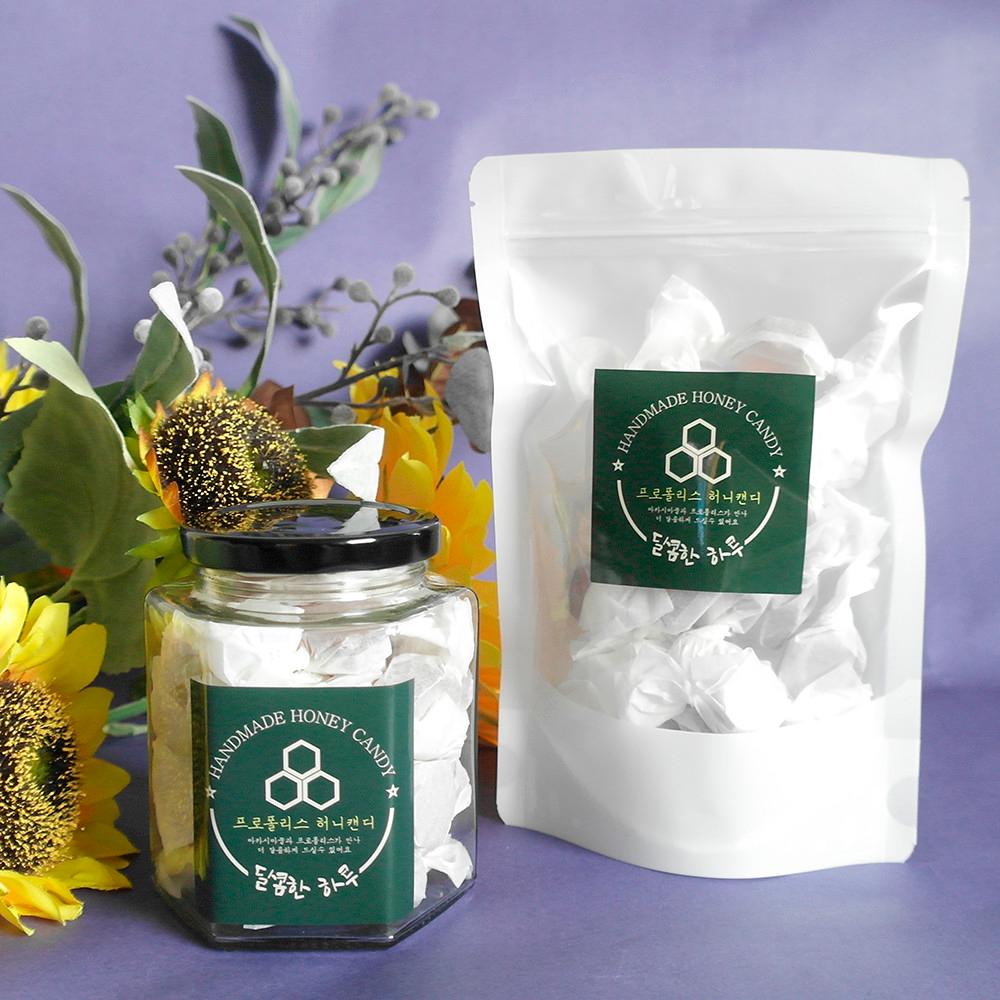 프로폴리스 캔디 목에좋은 무설탕캔디 천연 아카시아꿀로 만들어요