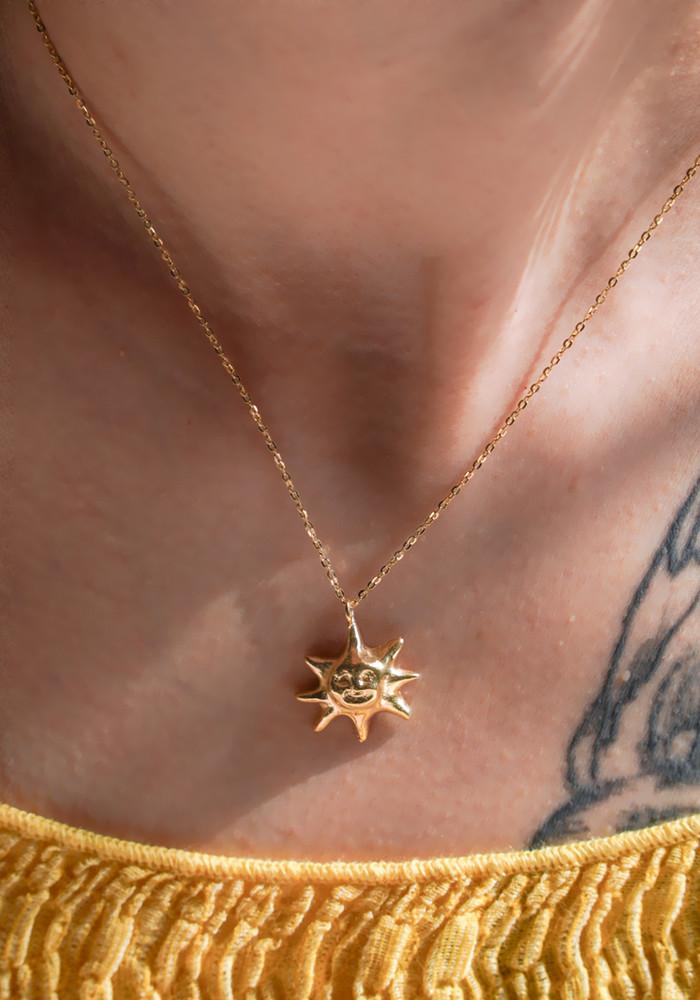 Baby Apollo Necklace - gold