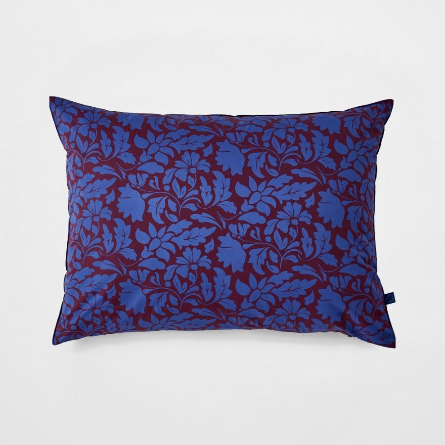 PP 금상화 퍼플 베개커버 (코튼)