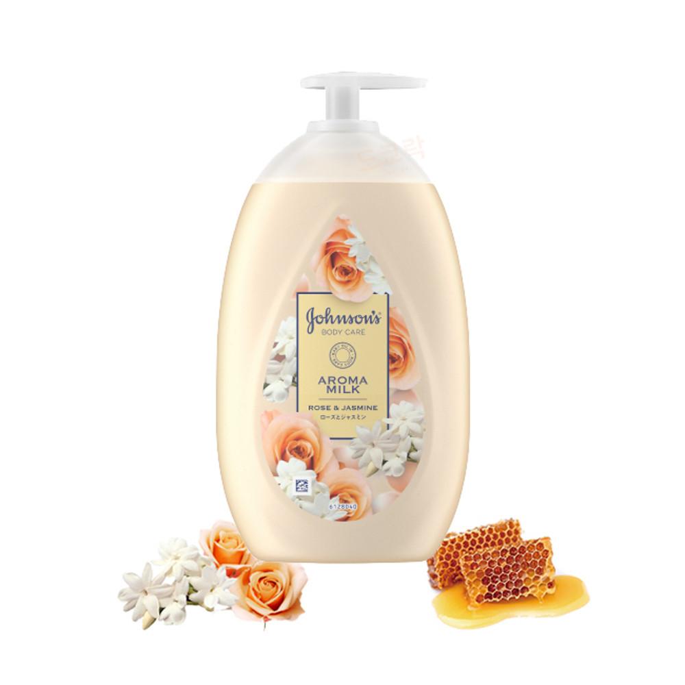 존슨즈 바디케어 엑스트라케어 아로마밀크 로즈 자스민 바디로션 500ml