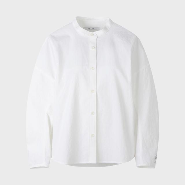 [RE;CODE 여성] Voluminous Sleeve Stand Collar Blouse_RQSAS2353