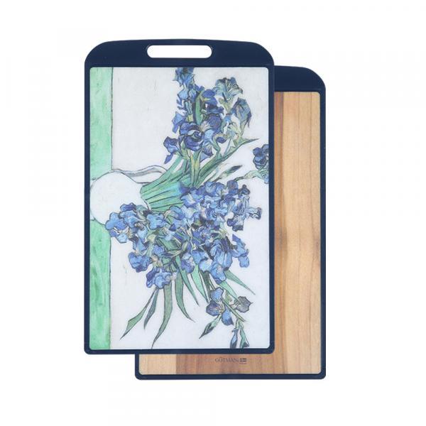 항균 양면 커팅도마(대) 1P_빈센트 반고흐