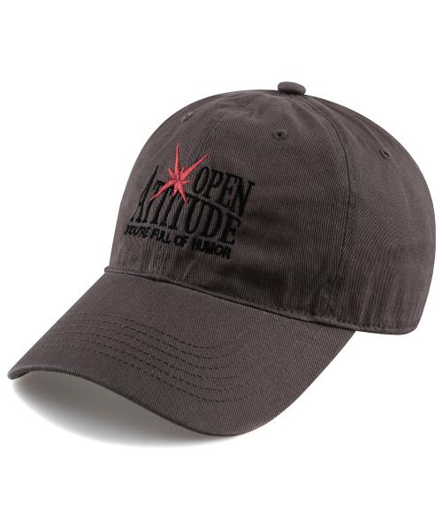 HUMOR BALL CAP-CHARCOAL