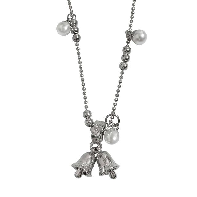 [1/11 출고] pearl drop necklace(bell)