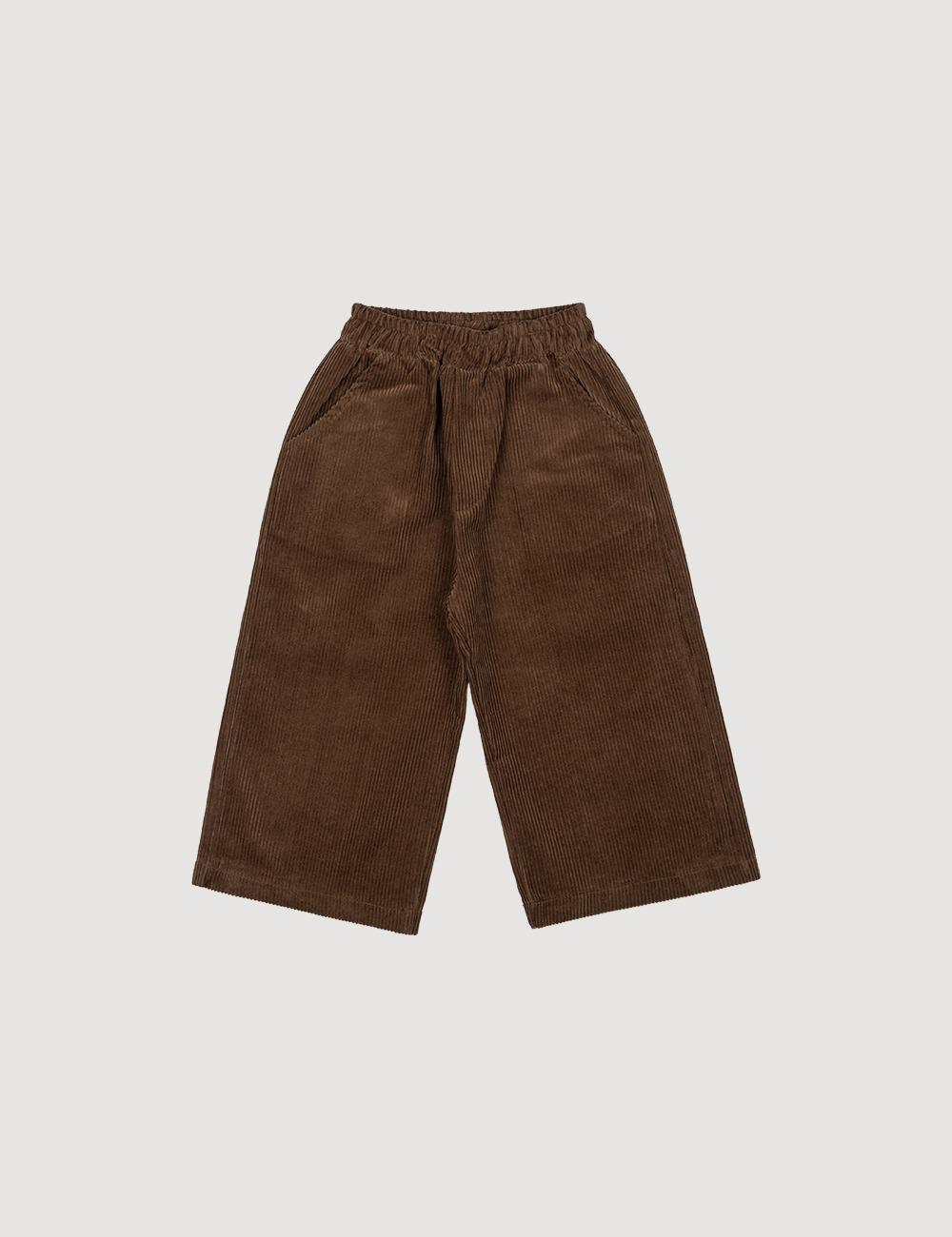 코듀로이 와이드 팬츠