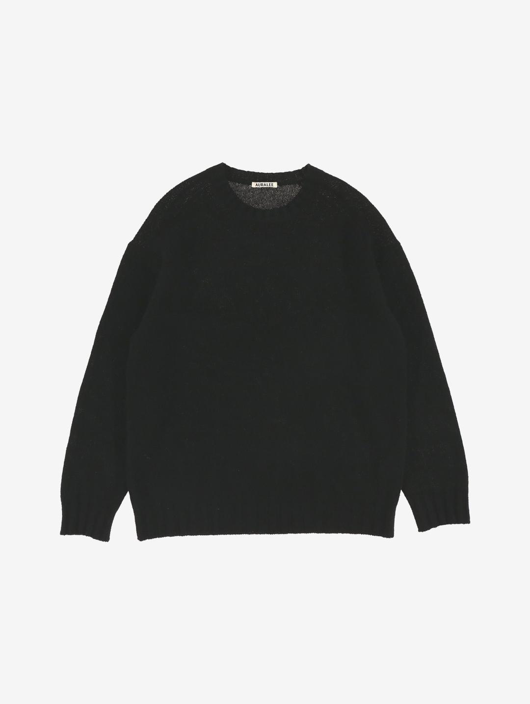 SHETLAND WOOL CASHMERE KNIT P/O