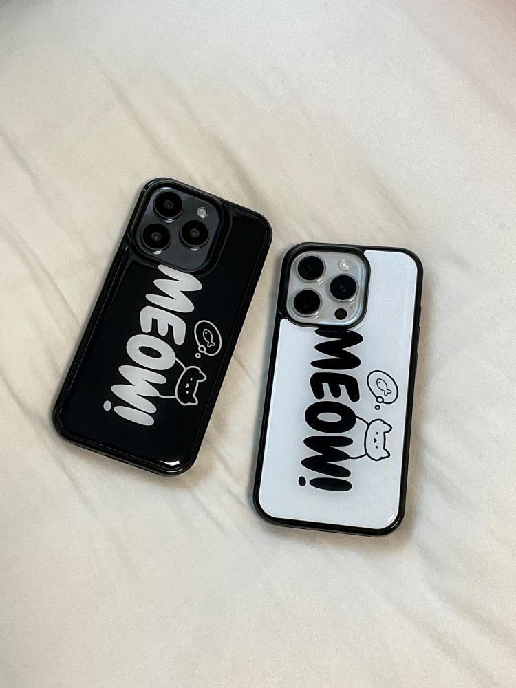 Meow epoxy bumper case 미야오 에폭시 범퍼케이스 15 PRO / 러빈히어