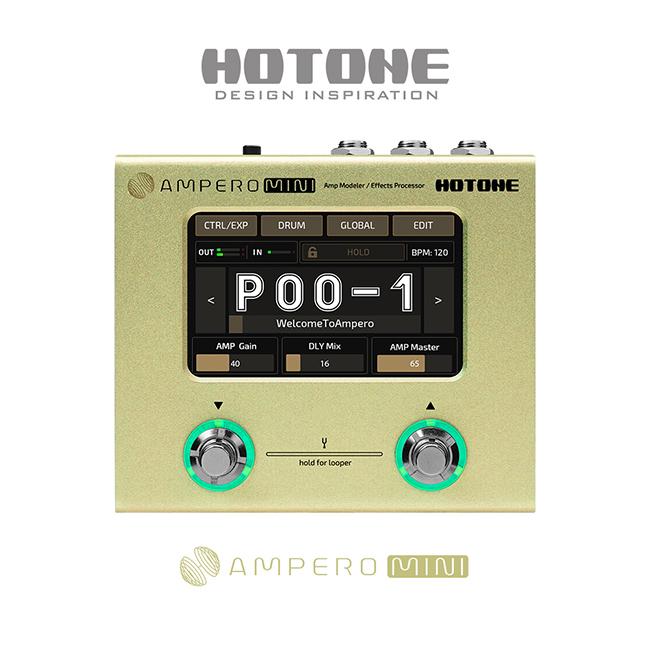Hotone - Ampero Mini / 앰프 모델러 & 이펙트 프로세서 (Mustard / MP-50MT)