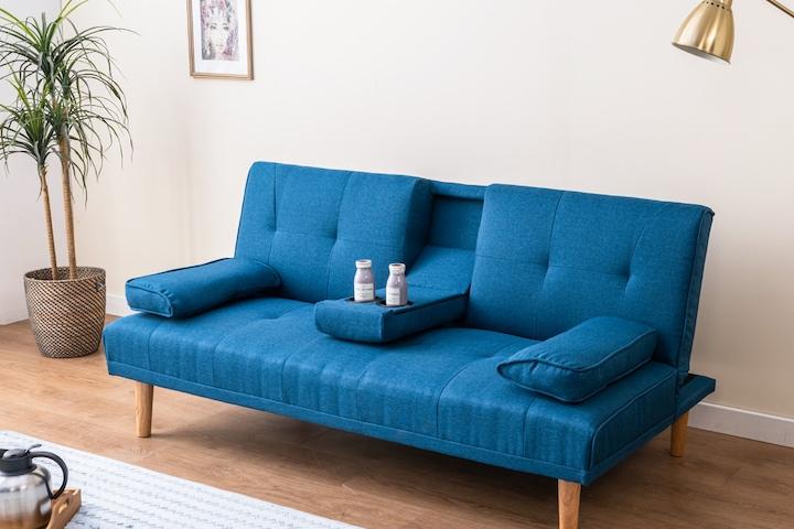 이루와쇼파베드 패브릭쇼파베드 2인용 3color 베개2개증정