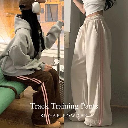 오비 배색 트레이닝 추리닝 라인팬츠 - 5color