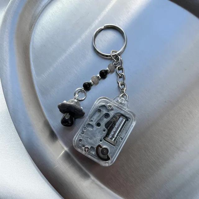 유인 제작 [Orgel keyring] 오르골 머쉬룸 키링