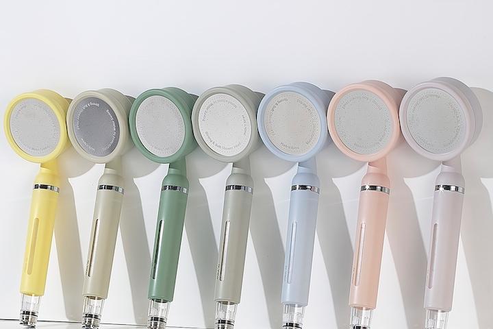 설치가 간편한 원터치 필터샤워기+ 2m PVC 호스(필터 1개내장)