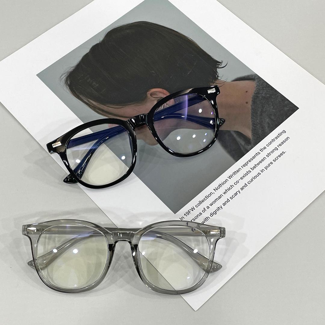 안경천재 💖MD픽💖 [누적판매 4100건] 무료피팅 드뮤어룩 고퀄리티 오버핏 오버사이즈 얼큰이 큰얼굴 XL 대두핏 뿔테안경