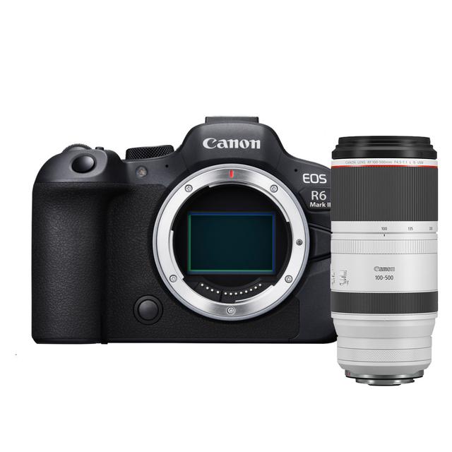 캐논 EOS R6 Mark II+RF 100-500mm f4.5-7.1 L IS USM 렌즈 패키지 풀프레임 미러리스 카메라