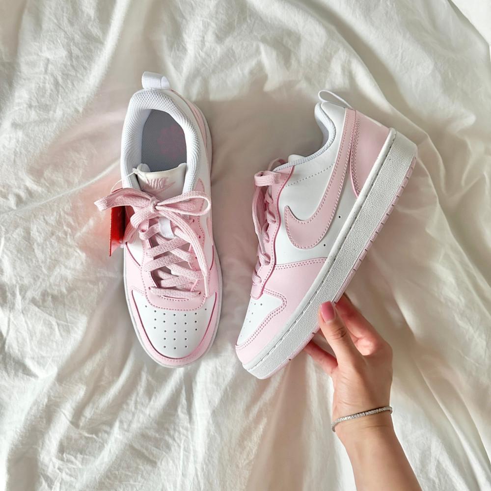 나이키 코트 버로우 로우 리크래프트 핑크 폼(GS)