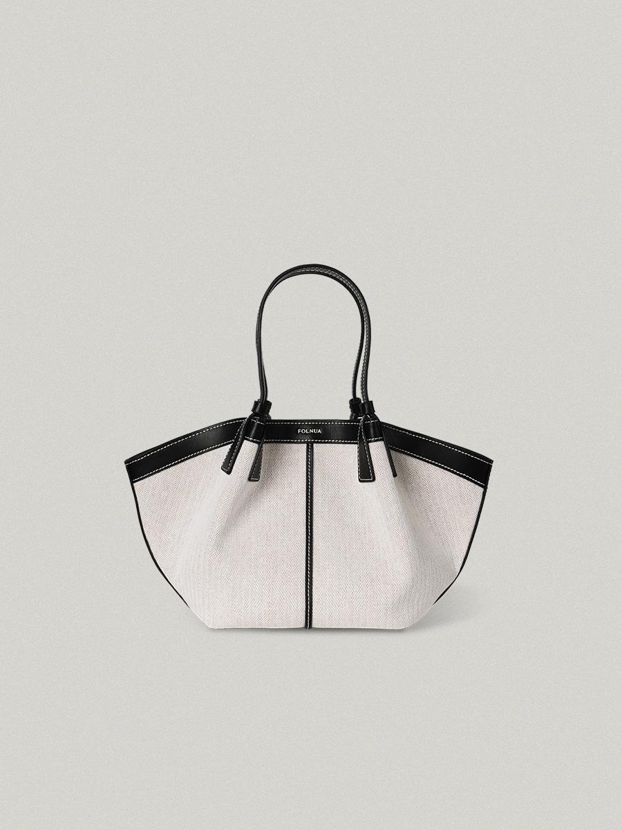 Mini Shell Bag Black - canvas미니 쉘백 - 캔버스