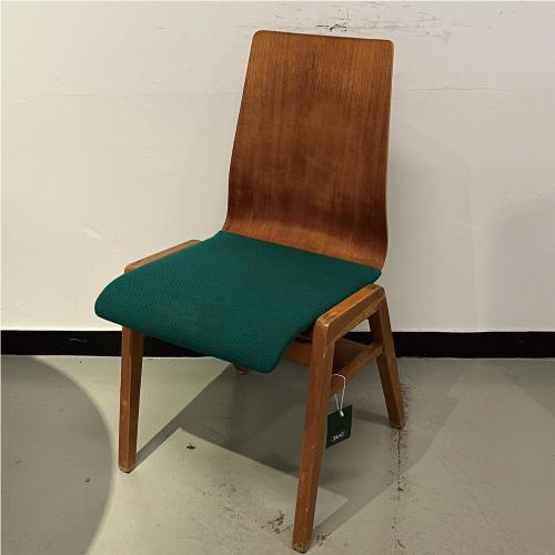 dutch wood stacking chair (green)