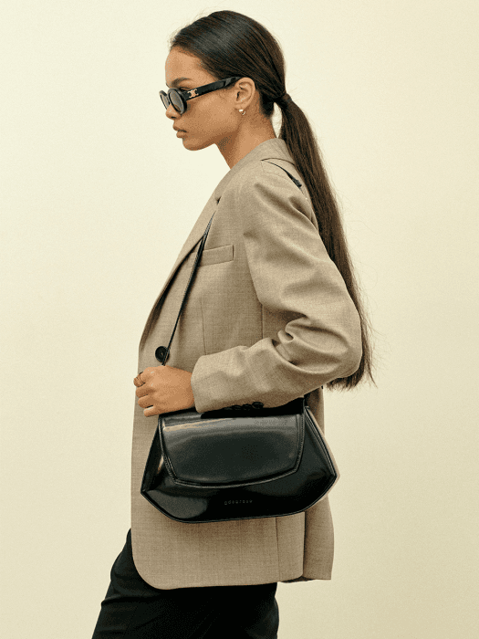 [단독]Hex M bag_Satin Black