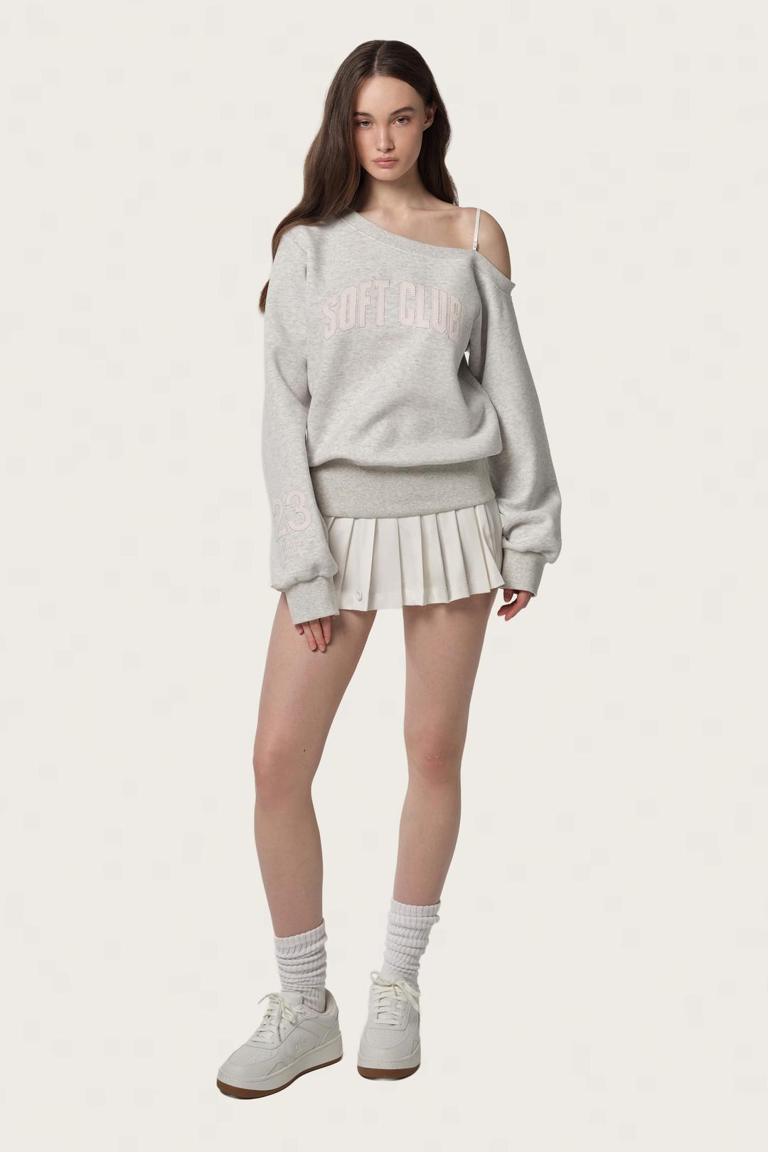 25 SOFT line sweatshirt, Gray