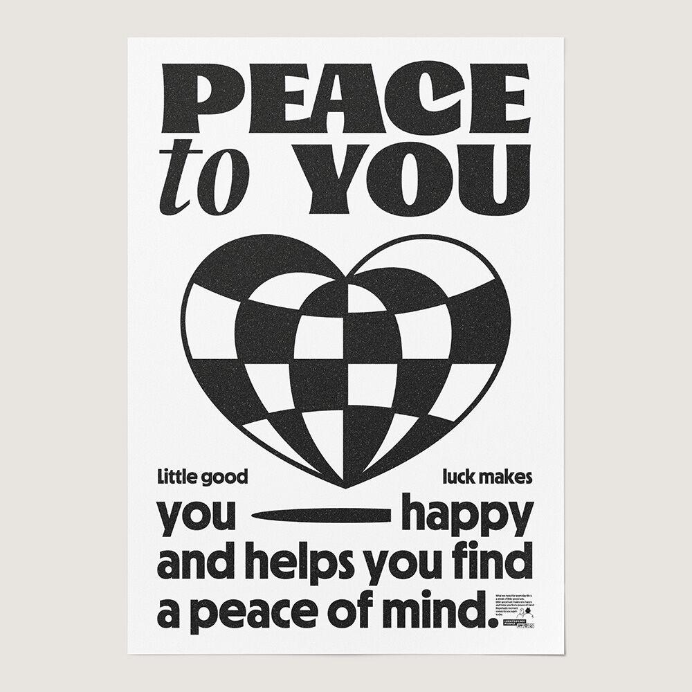 Peace to you 포스터 (A2/A3)