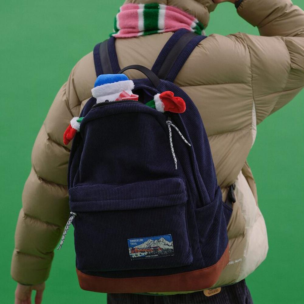 Corduroy Backpack  Navy_MS3XD4A67R