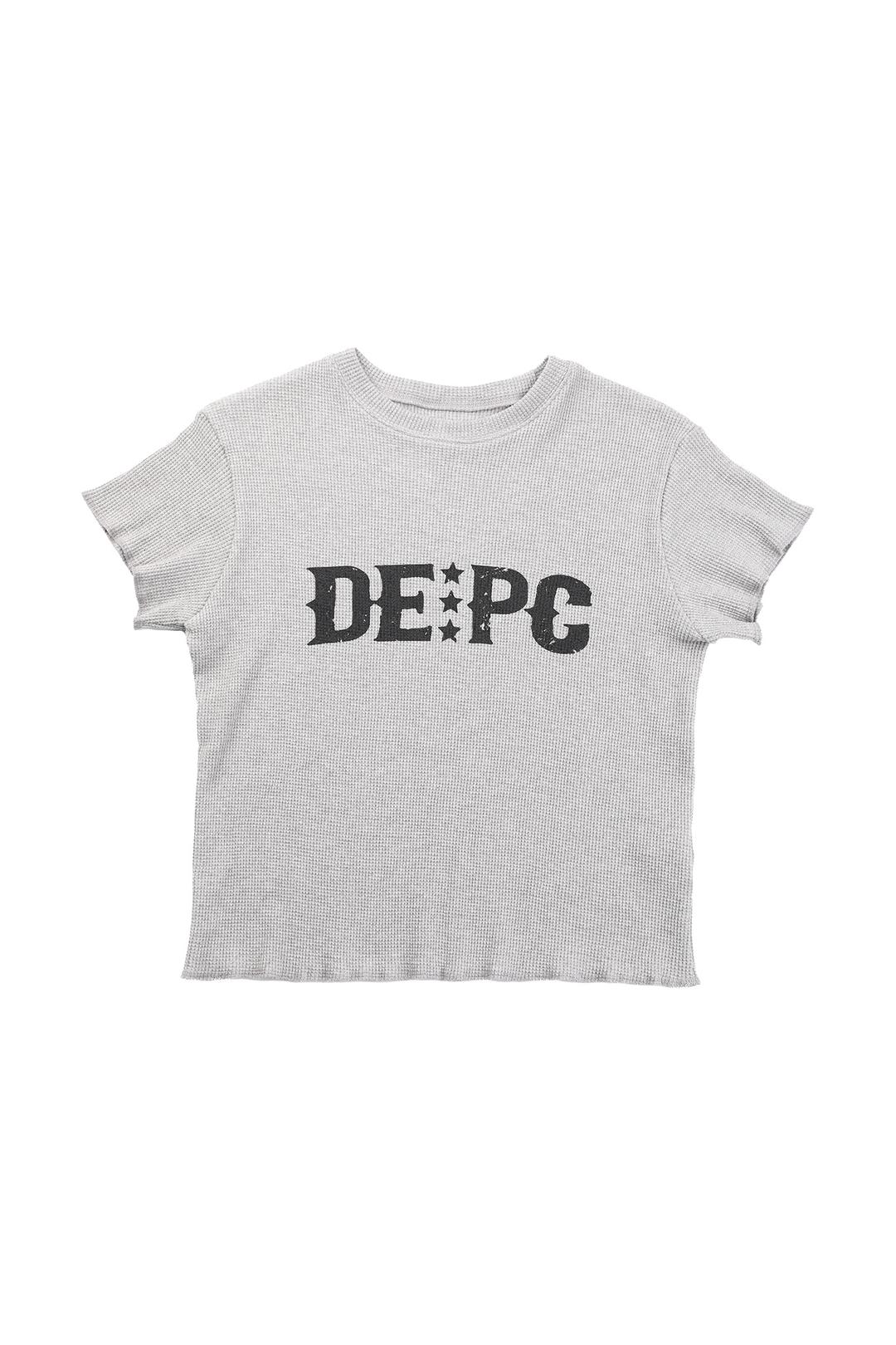 WAFFLE T-SHIRTS (GRAY)