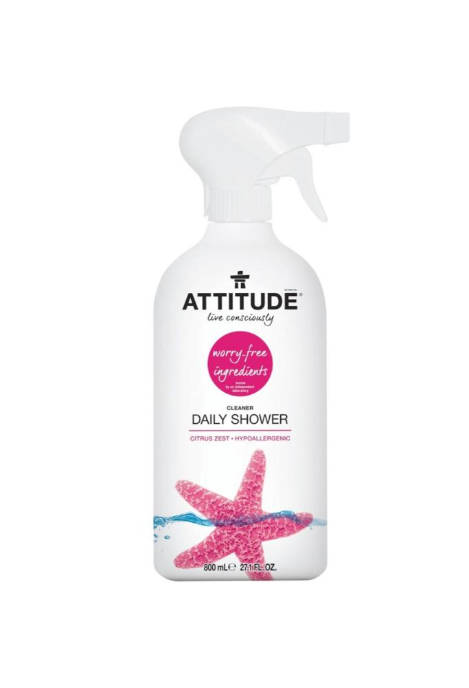 ATTITUDE, 데일리 샤워 크리너, 시트러스 제스트, 27.1 fl oz (800 ml)