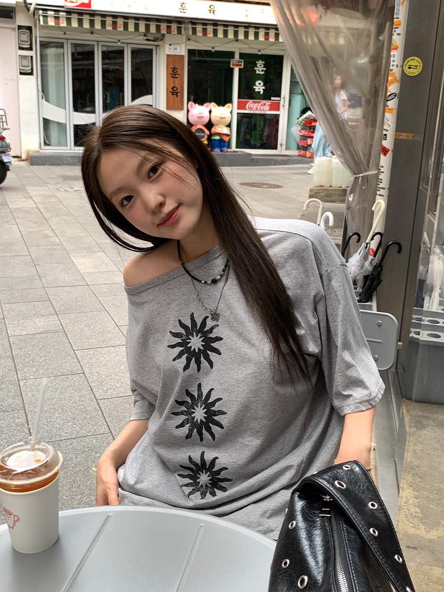 Cosmic drop shoulder T (3color) *주문폭주