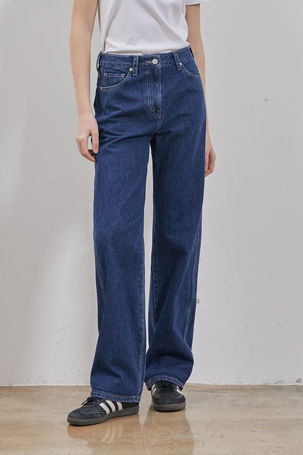 DENIM CLASSIC STRAIGHT PANTS INDIGO