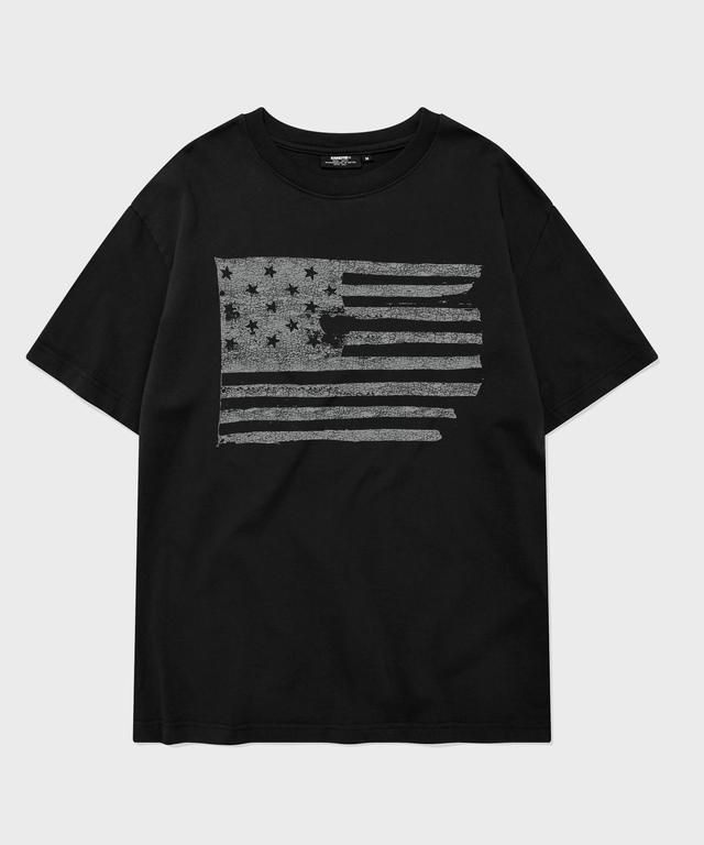 [6/20 XL 예약발송] THE STARS AND STRIPE SHORT SLEEVES (BLACK)