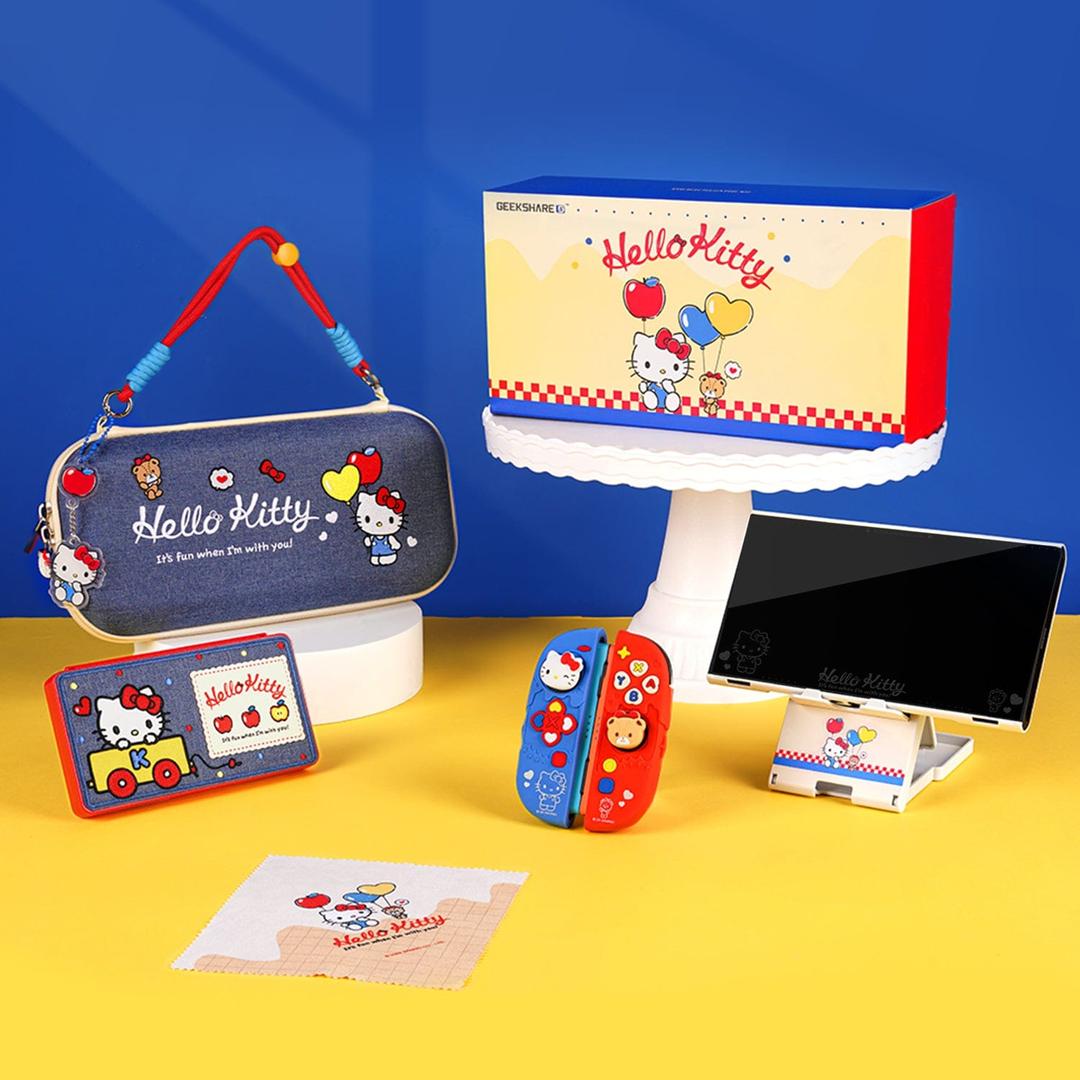 Hello Kitty Gift Box - For Switch OLED