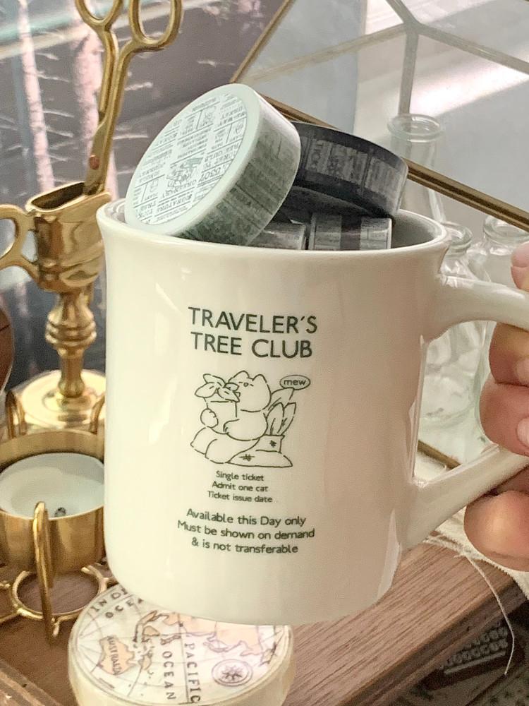 [mewmewbeam] Traveler's Tree Club mug