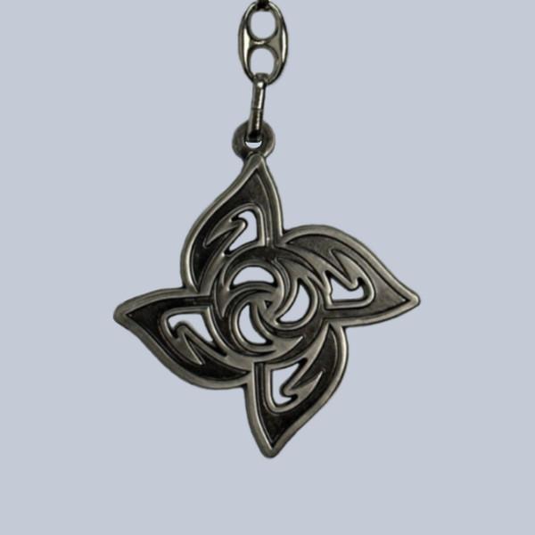 Raven symbol Key Ring