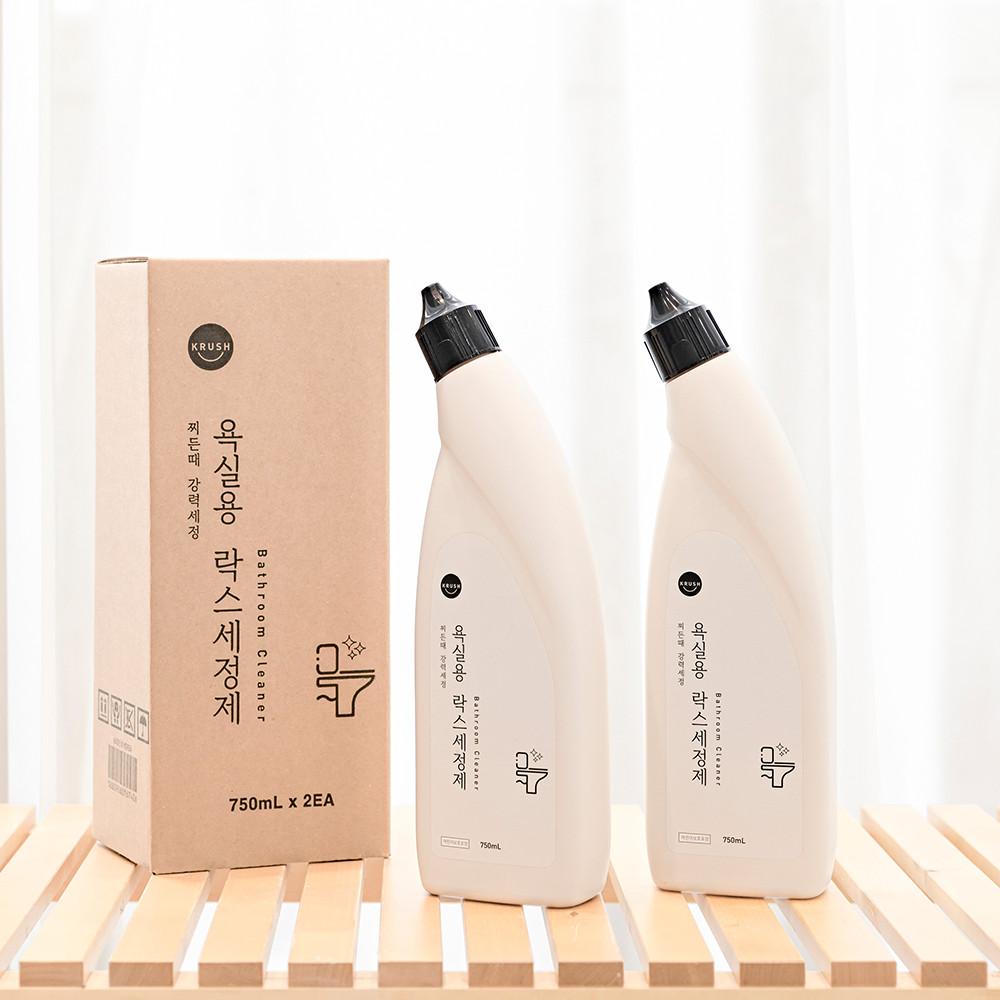 크러쉬 화장실 락스 청소세제 욕실 곰팡이 제거 변기세정제 화장실 냄새 제거 2개입