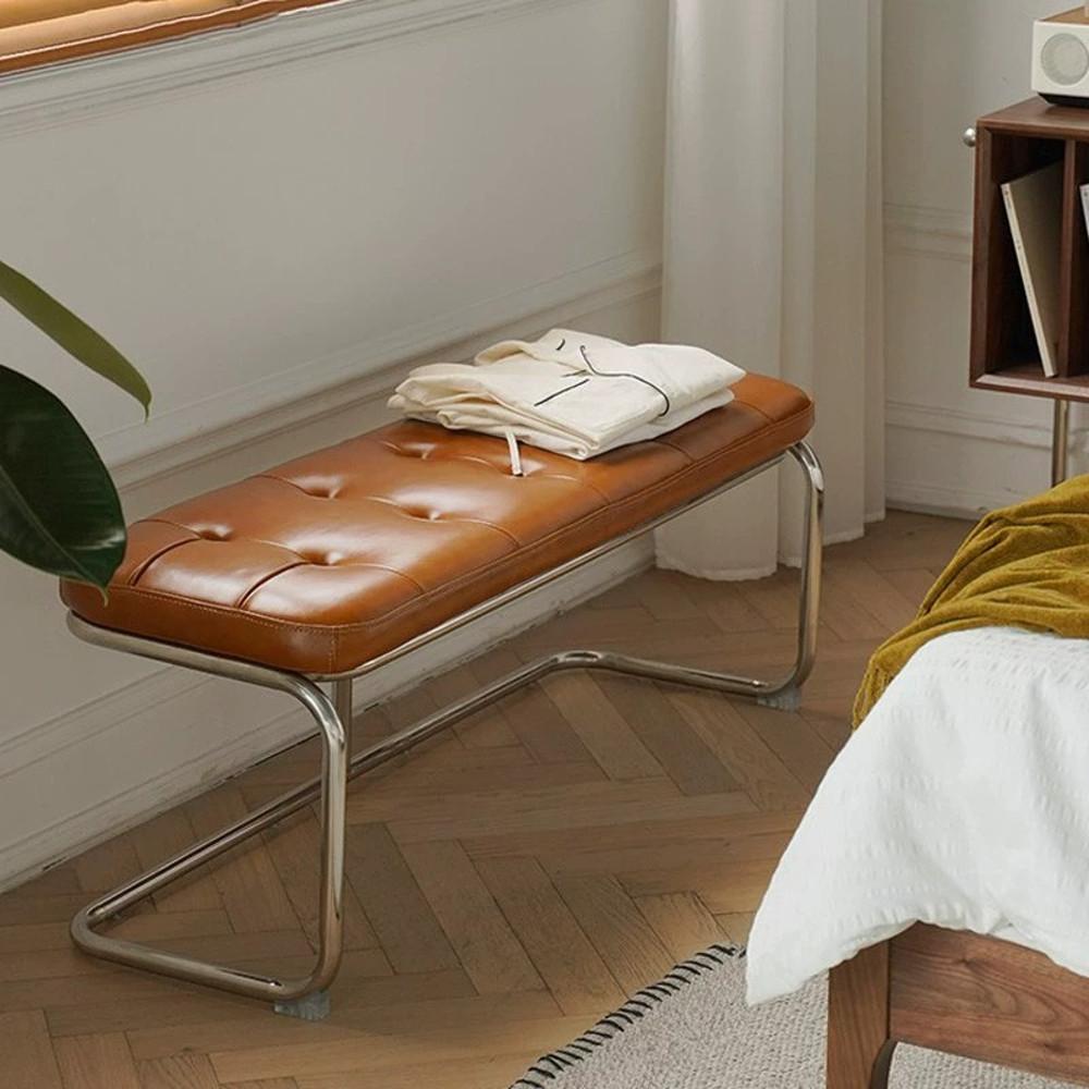 미드센츄리 인테리어 빈티지 벤치 의자 스툴