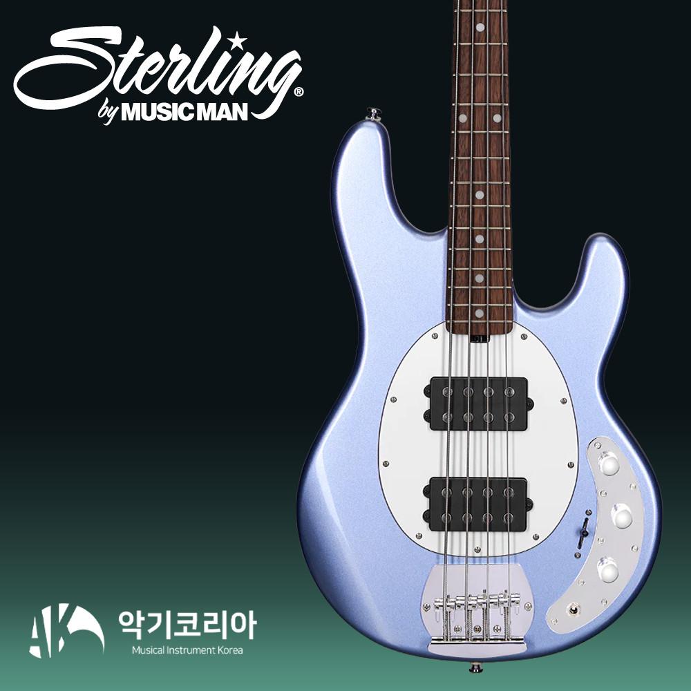 스털링 RAY4HH LAKE BLUE METALLIC 4현 베이스 기타