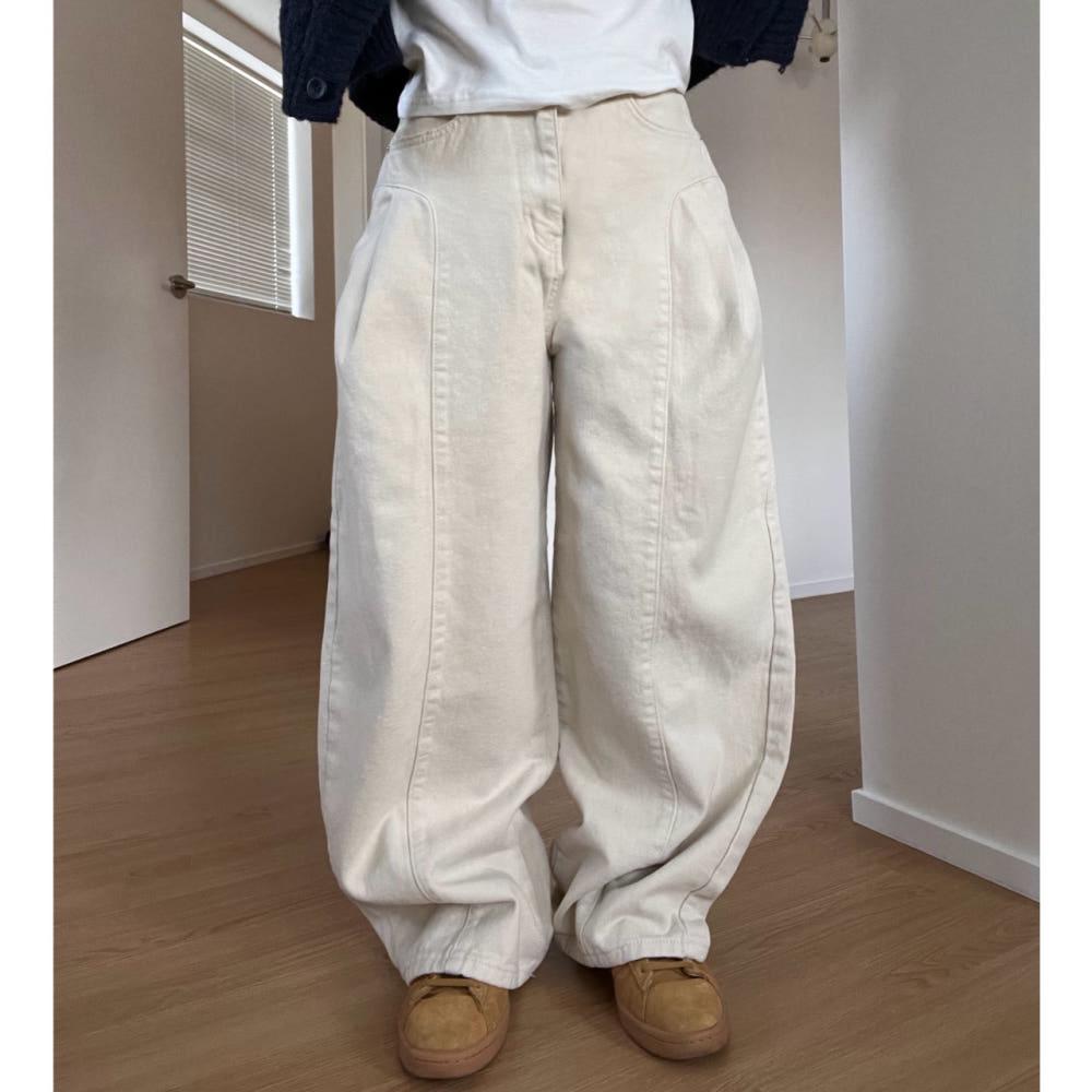 drag kimô  cotton pants 드래그 양기모 코튼 팬츠 (3color)