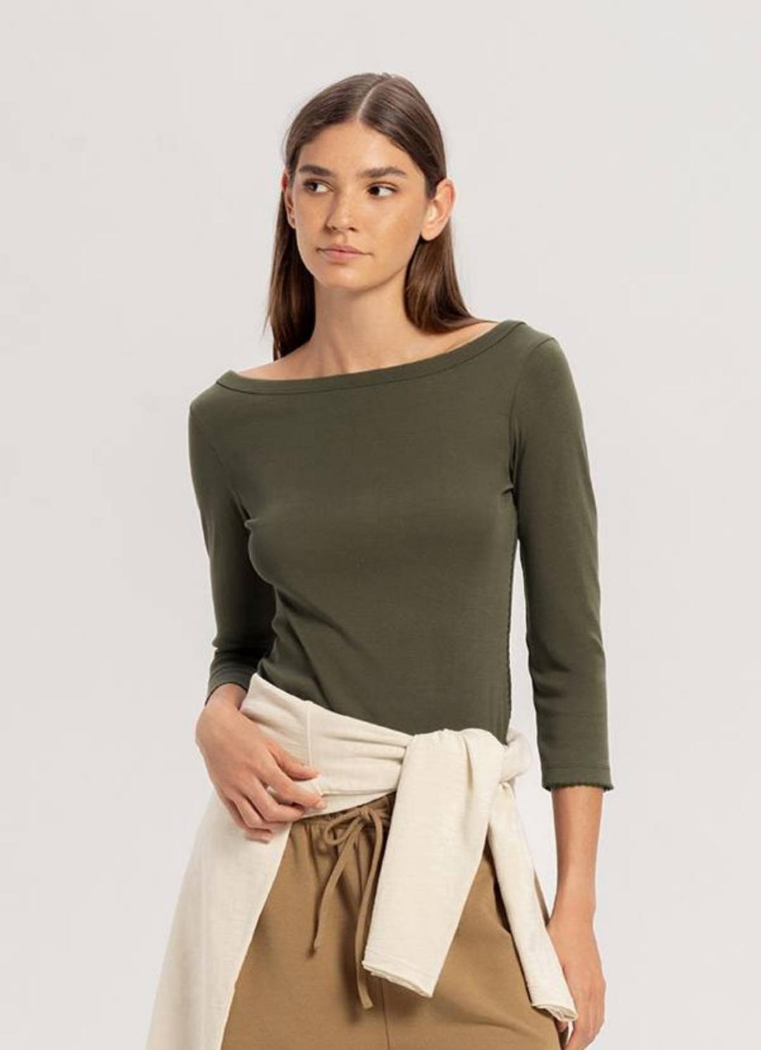 Essential 3/4 sleeve_Crocodile