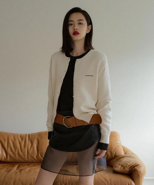 OVERDUE WOOL CARDIGAN_CREAM