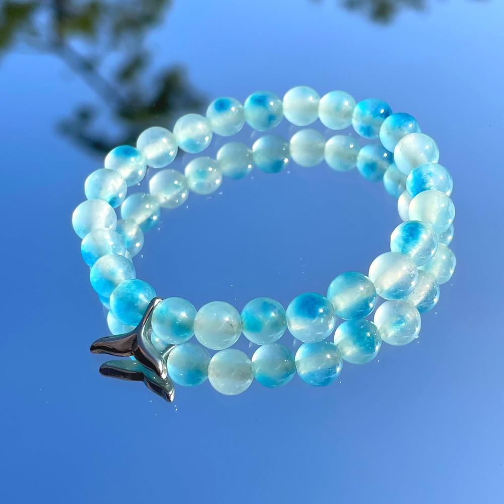 nacc 멸종 위기 동물 기부 한국 바다 돌고래 상괭이 후원 원석 고래 꼬리 팔찌