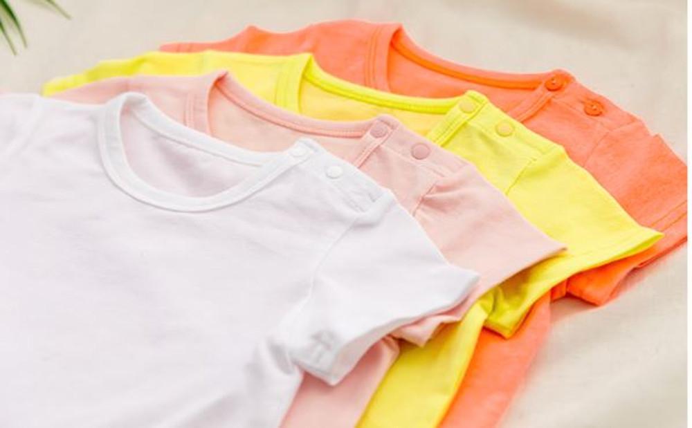 북유럽 로션 티셔츠 여아 남아 반팔 여름기본티 무지 9개월 신생아 백일 돌 아기옷 촬영룩