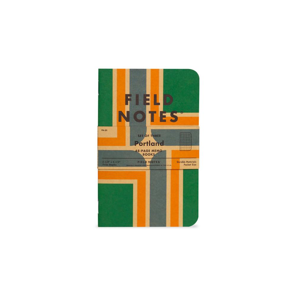 [필드노트][FIELD NOTES] PORTLAND MEMO BOOK 3 PACK - GRID / FN-32