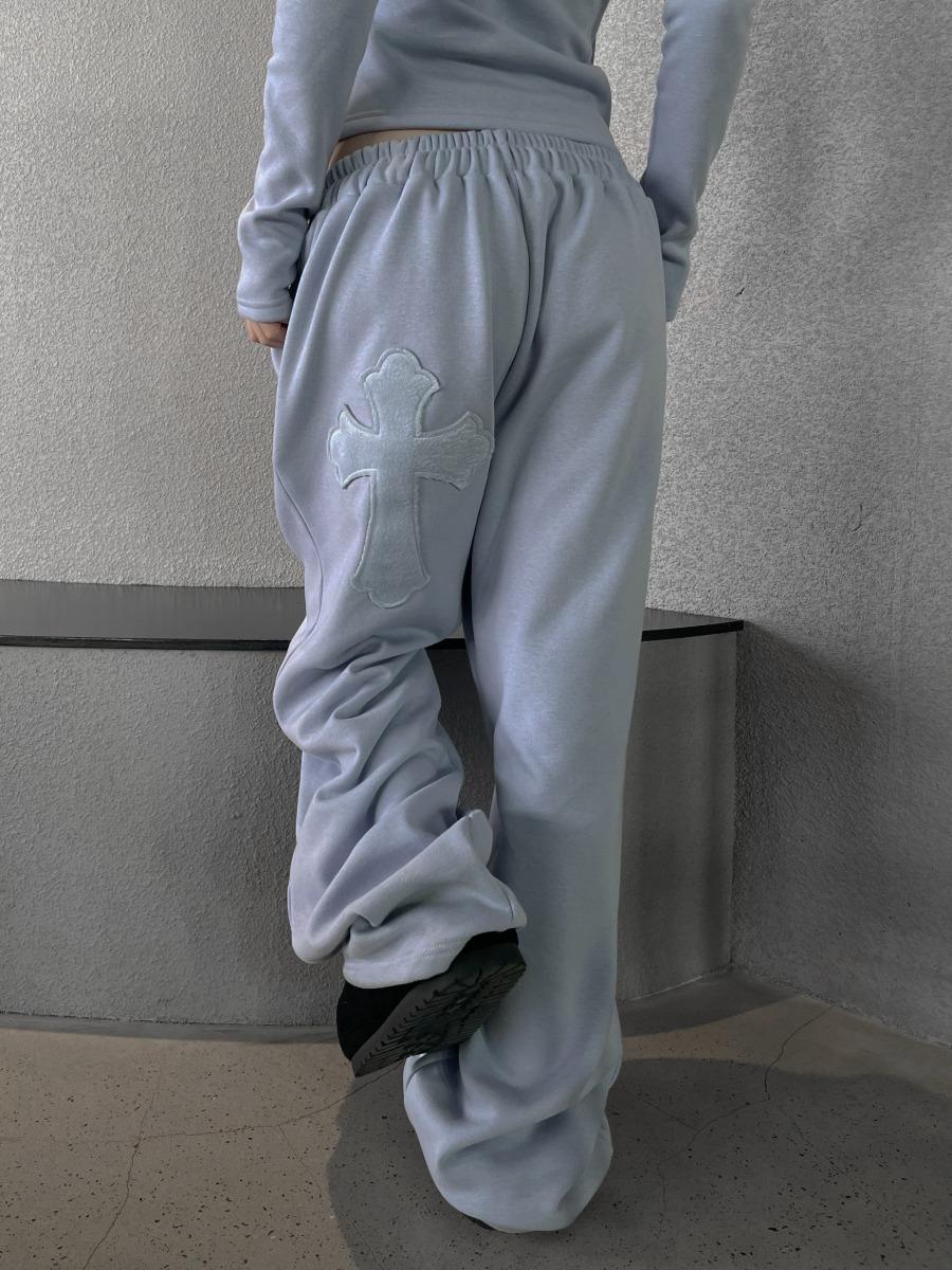 디에어타운 BLACK  cross warm training pt(4 color)