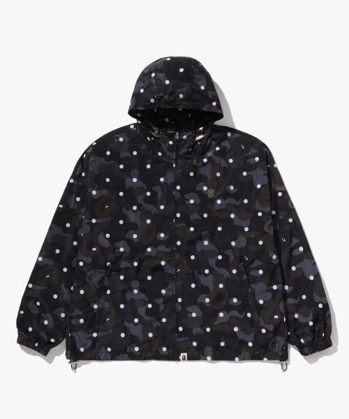 ABC 도트 후드 자켓(M) BLACK