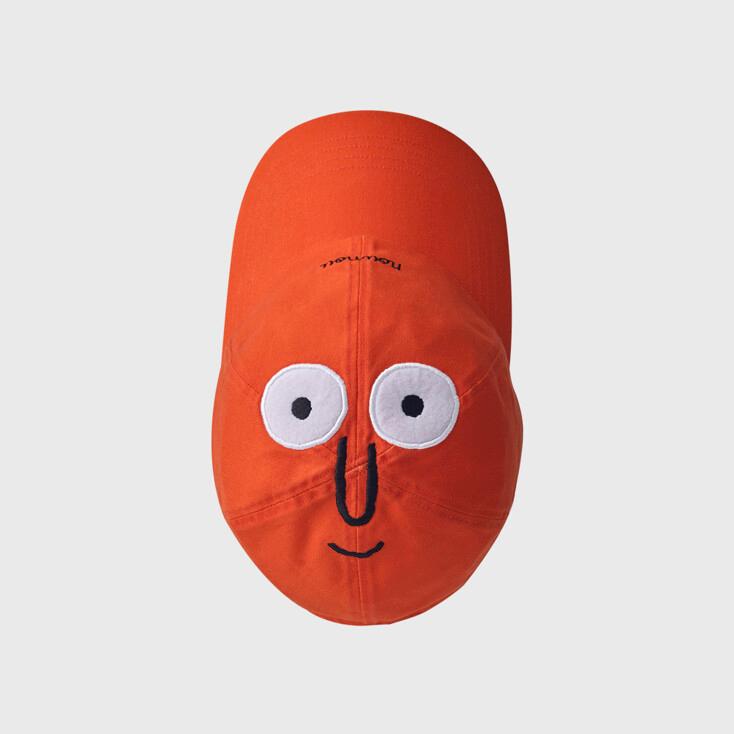[소량입고] 장 줄리앙 누누(NouNou) 시그니처 페이스 볼캡 오렌지