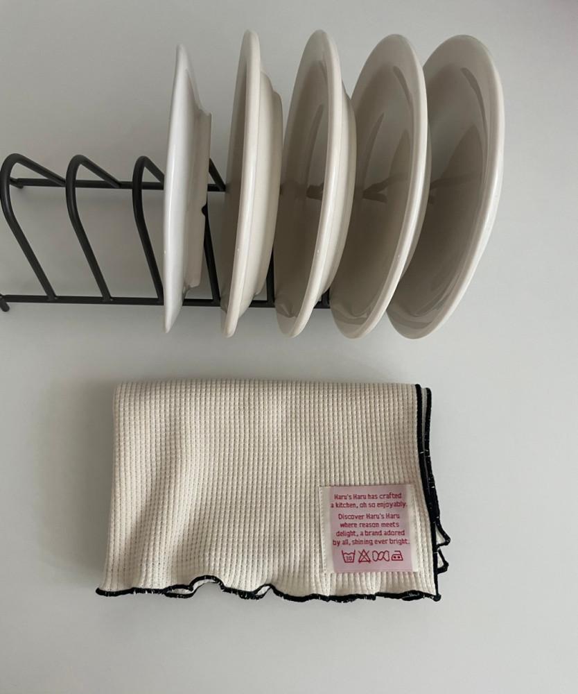 와플 아이보리 가전덮개 키친크로스