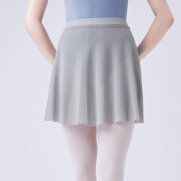 이이엘댄스 밴드형 숏 발레스커트