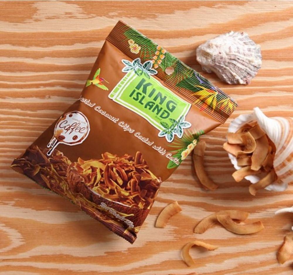 킹아일랜드 구운코코넛칩 커피맛 태국과자 50g 외 5종